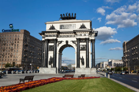 El arco de la Victoria en Moscú. Fuente: Lori / Legion Media